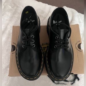 Black quad retro Doc Martens women’s size 6